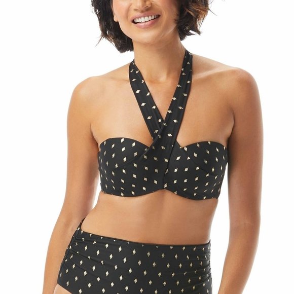 Coco Reef Multi-Way Printed Underwire Bikini Top - Picture 2 of 16